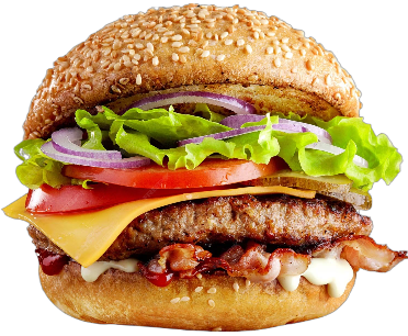 Grilled Beef Burger with Cheese